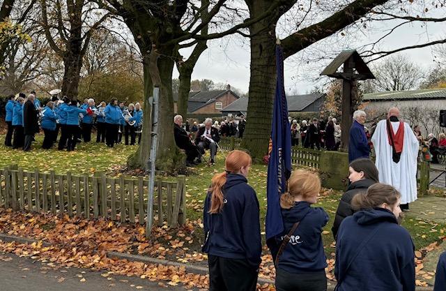 Remembrance Sunday Service - Gawsworth Cenotaph