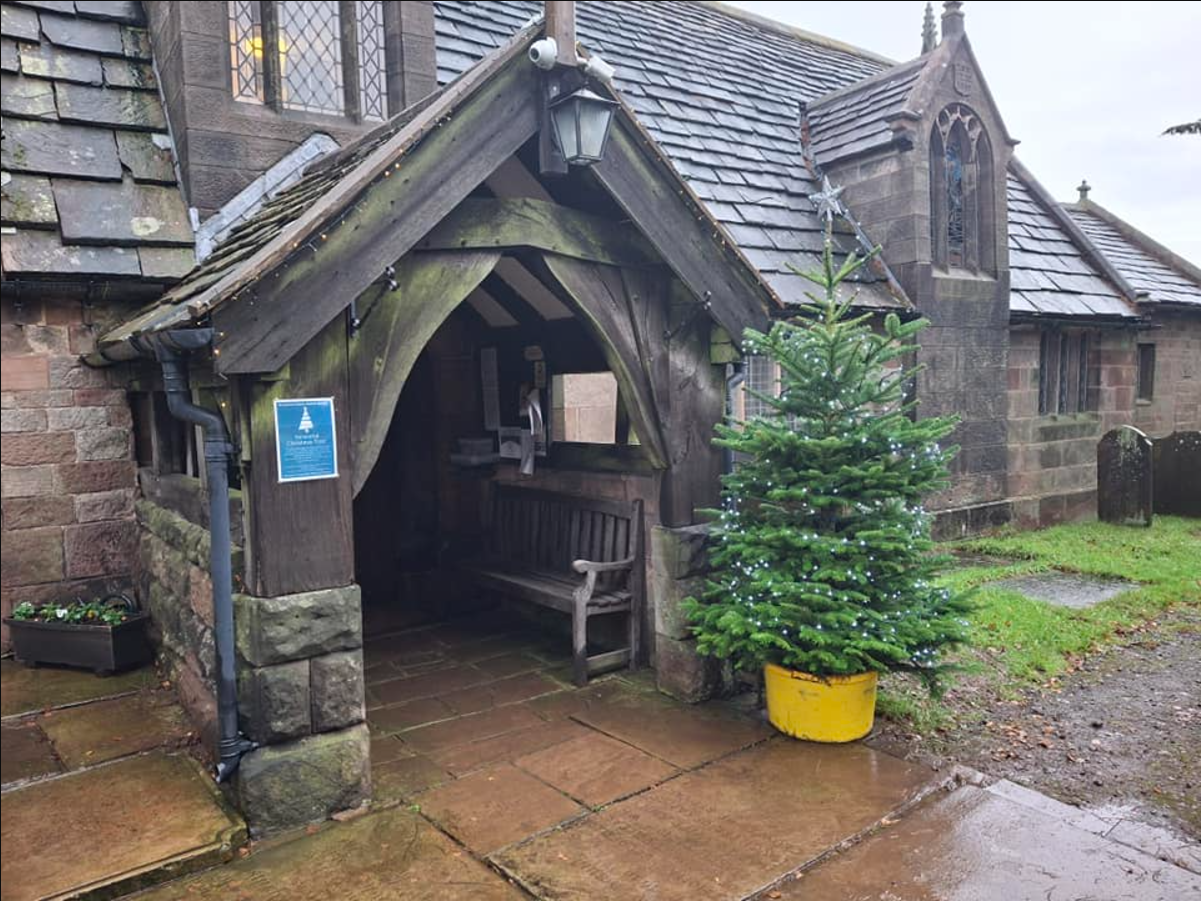 Carol Service at St. Lawrence Church, Rushton Spencer